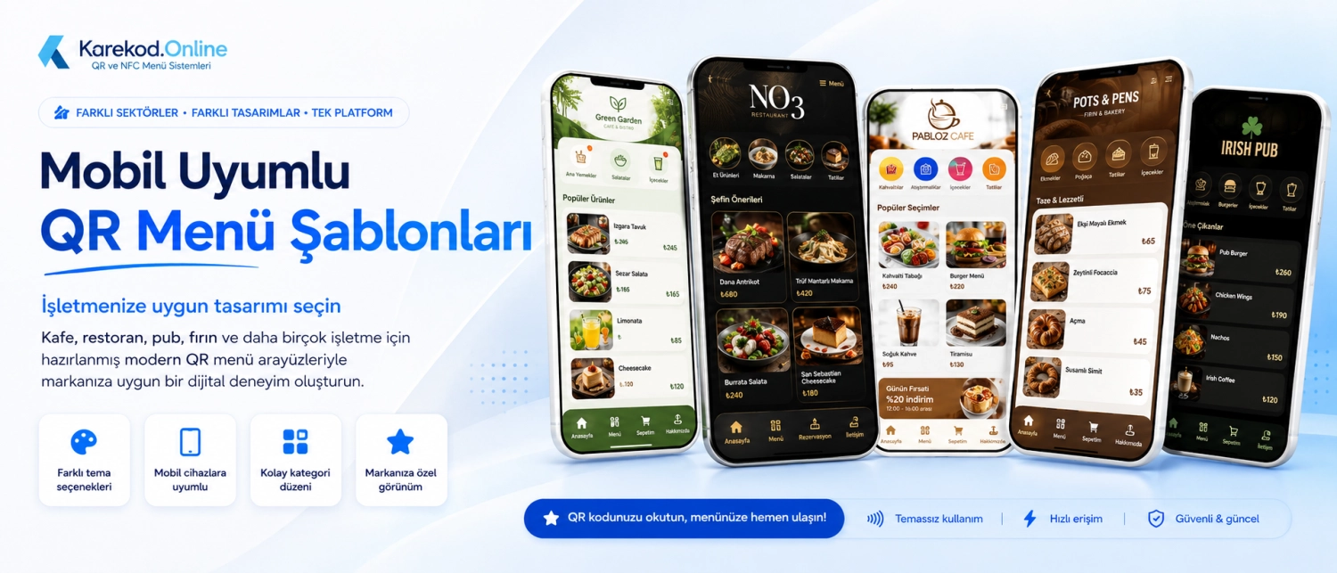 QR menu and digital menu platform visual 2